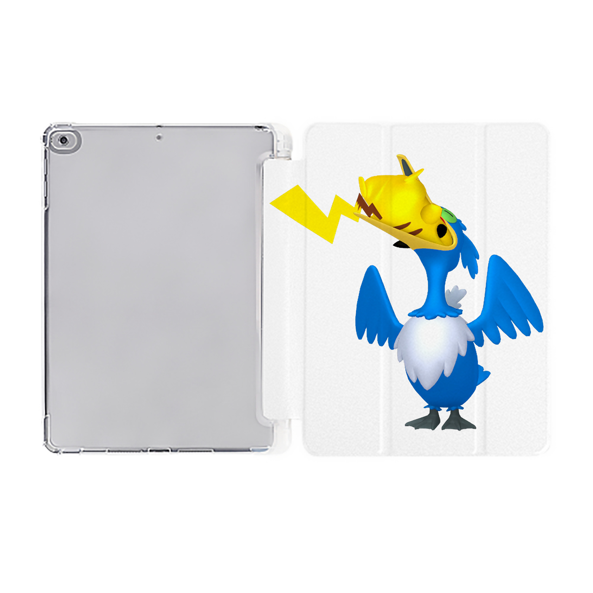 （画像用） ポケットモンスター Pokémon IPad ケース ペン収納付き 三つ折りスタンド PUレザー×シリコン 対応機種9.5/10.5/10.9インチ